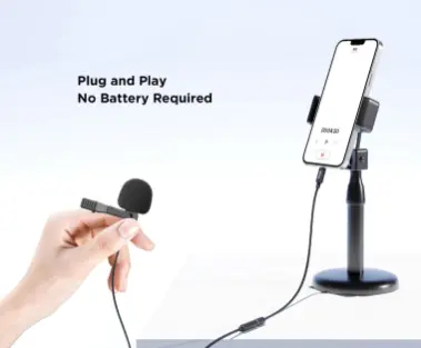 Двойной петличный микрофон Boya BY-M2D