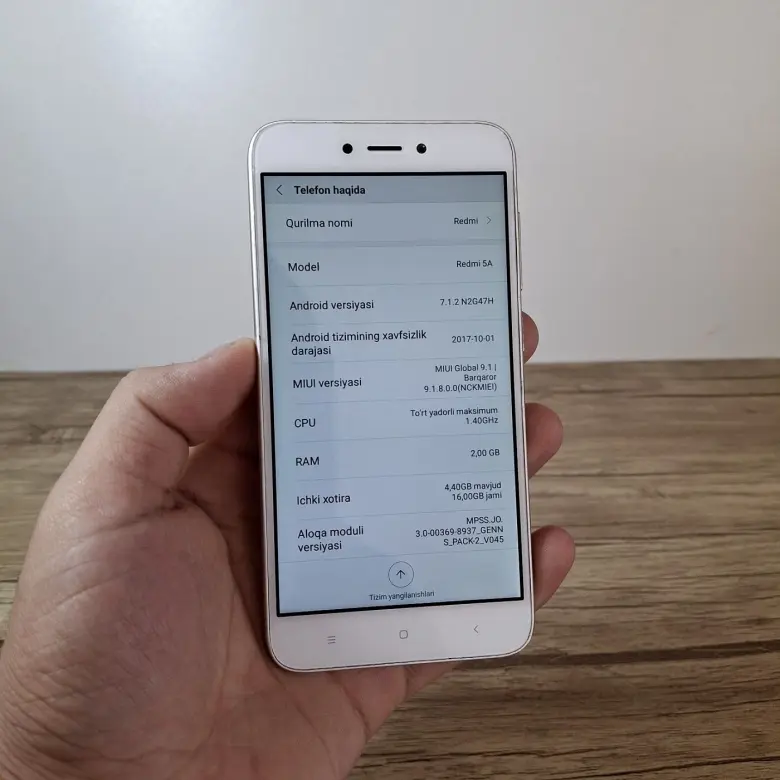 Redmi 5A sotiladi Arzon