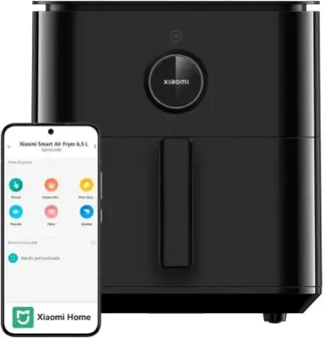 Смарт фритюрница Xiaomi Smart Air Fryer 6.5L (EU) чёрный
