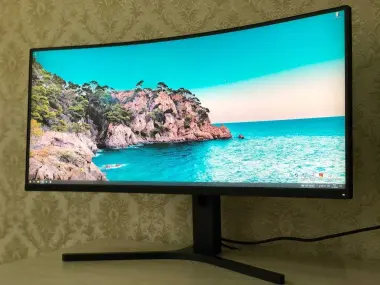 XIAOMI MI CURVED GAMING 34 Wide Quad HD, VA, 144Hz по горячей цене!