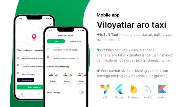 Shaharlar aro taxi firmasi